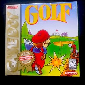 Gameboy Nintendo golf game
